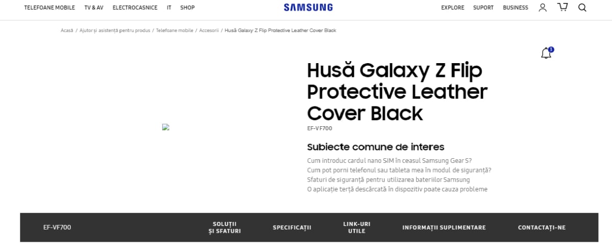 Samsung Galaxy Z Flip Name Confirmed Due to Official Site Gaffe