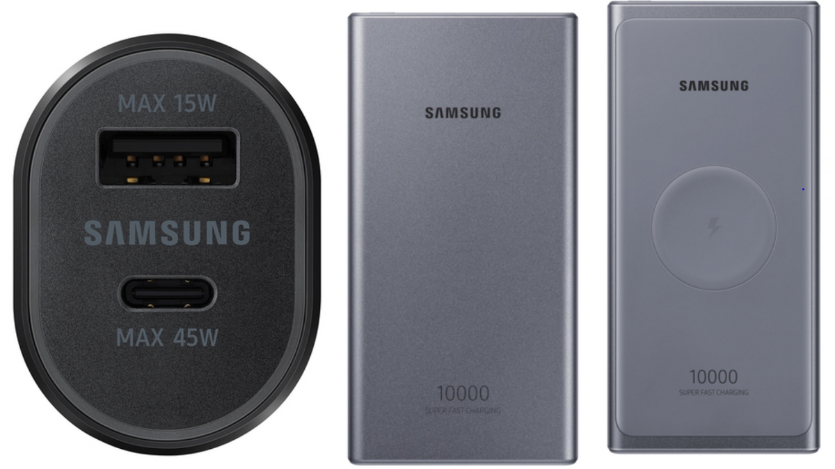 Samsung Unveils 45W Car Charger, Two 25W Power Banks; No Word on a Release Date