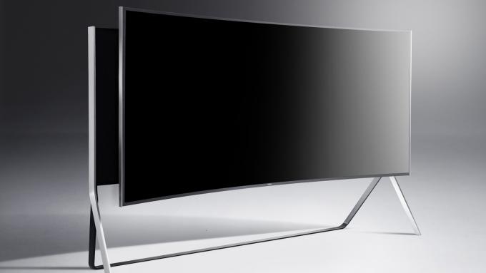 Samsung meluncurkan TV UHD terbaru yang bisa ditekuk 105in 1