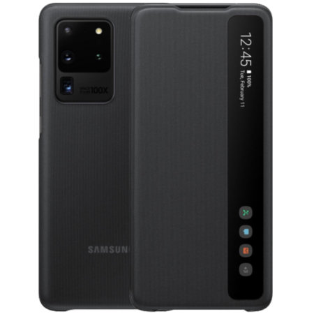 Samsung resmi Galaxy S20 Ultra Clear Lihat Tutup Kasus