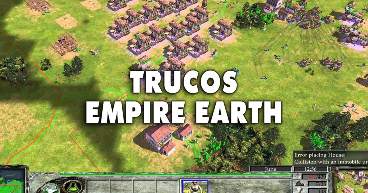 Semua trik untuk Empire Earth dan cara mengaktifkannya