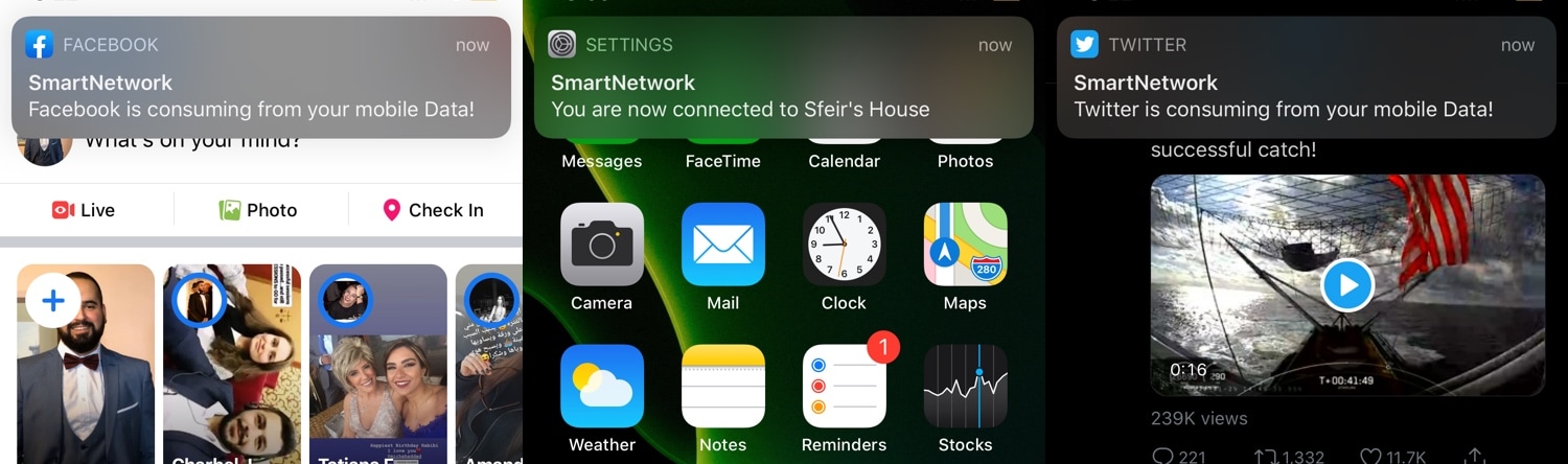 SmartNetwork hjälper dig att hantera nätverksanslutningar på din iOS-enhet