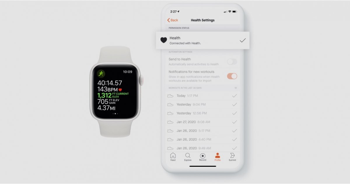 Strava sekarang terhubung ke Apple HealthKit dan menambahkan pemangkasan aktivitas