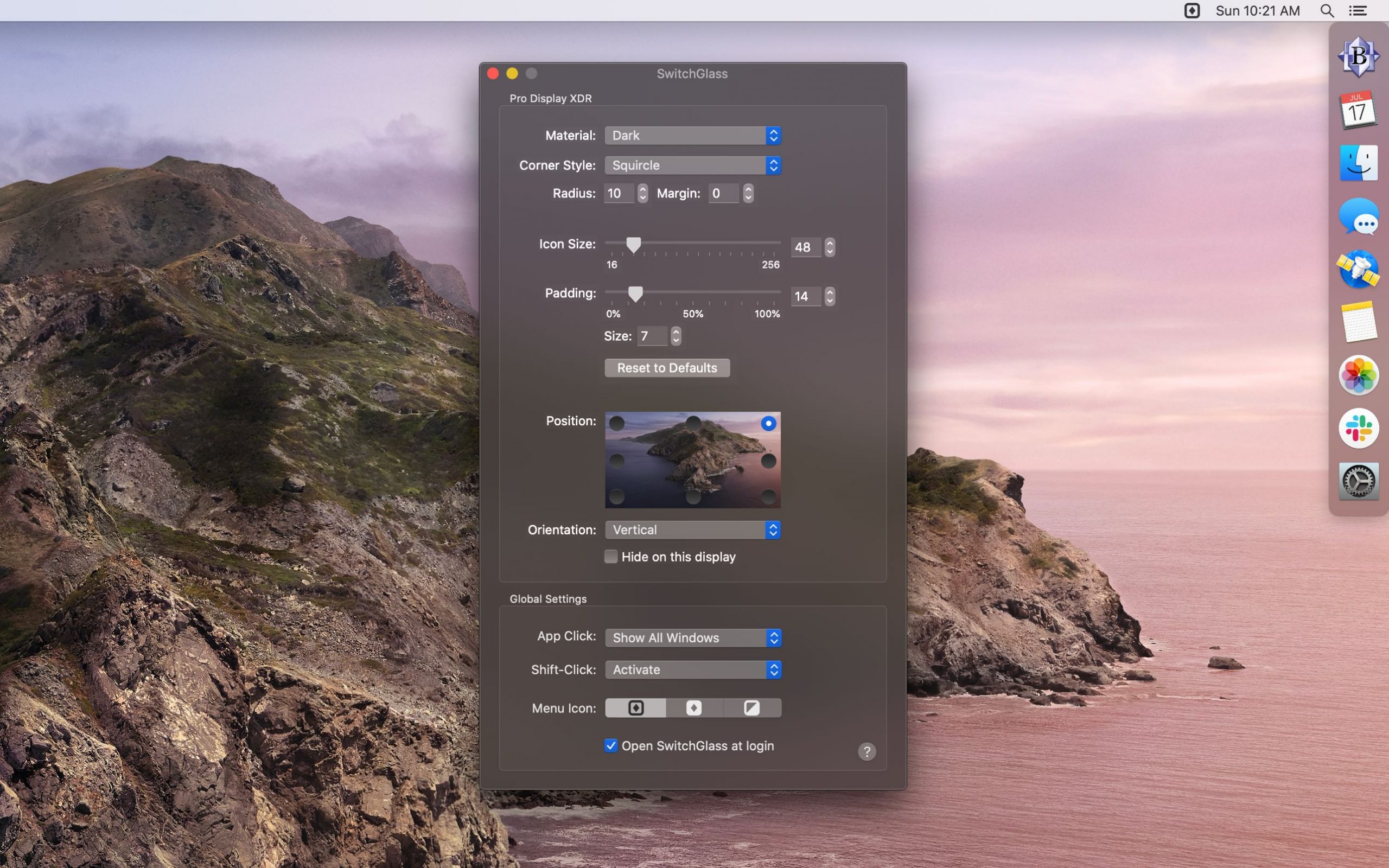SwitchGlass är en speciell appväxlare för din Mac med massor av anpassningsalternativ 2
