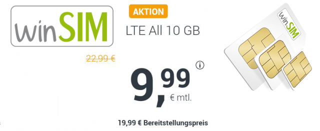 Tarif cracker: LTE Allnet Flat dengan 10 GB untuk 10 EUR / bulan