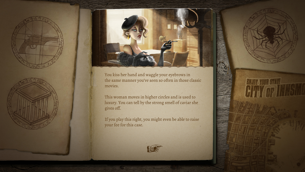 The Innsmouth Case adalah game komedi-horor Lovecraftian yang merangkak menuju peluncuran untuk iOS dan Android 2