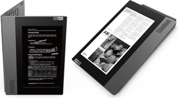 ThinkBook Plus Dual-Screen Lenovo dengan Danau Comet 1