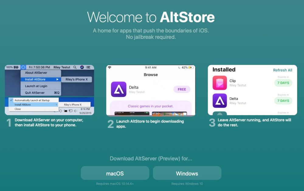 altstore Un store alternatif sans jailbreak, c’est possible via AltStore