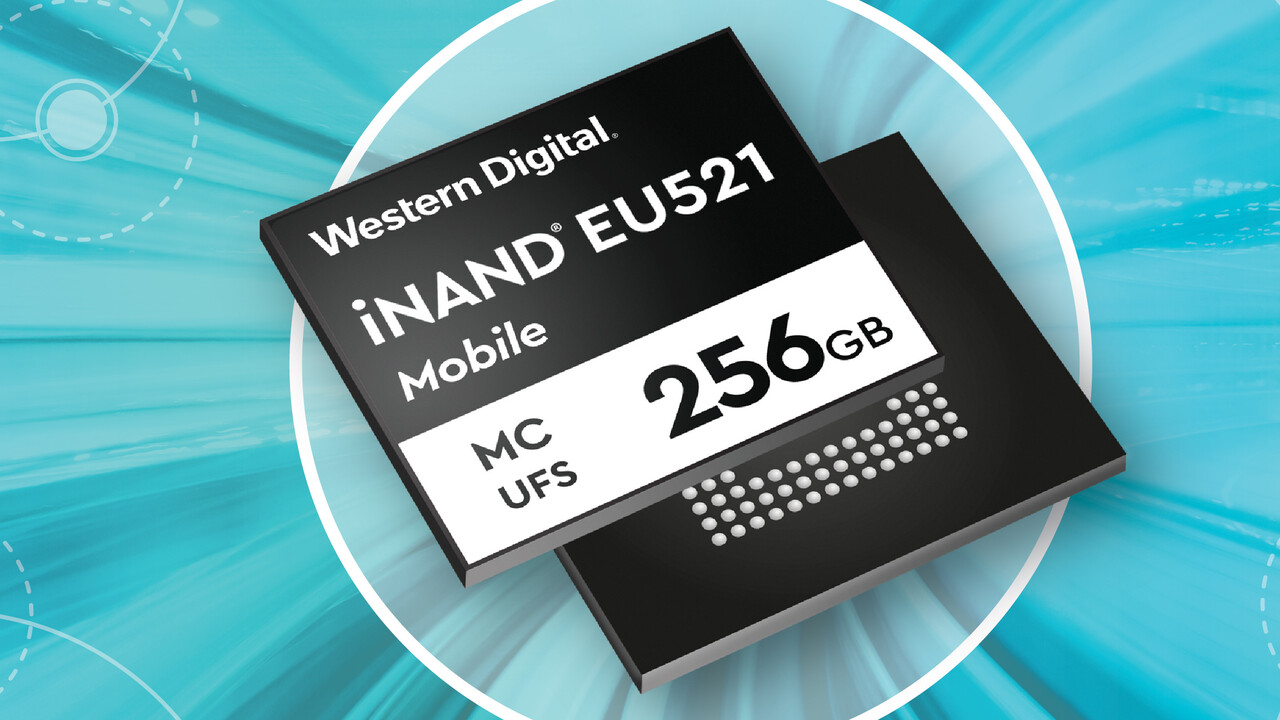 WD iNAND EU521: UFS 3.1 mit SLC-Turbo bereit für 5G-Smartphones