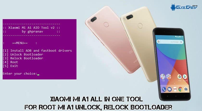Xiaomi Mi A1 Allt-i-ett V2-verktyg för att låsa upp Root Mi A1, låsa om …