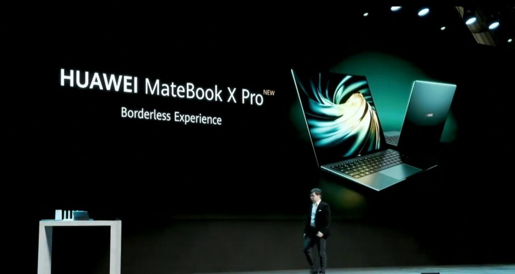 Huawei meluncurkan Huawei MateBook X Pro 2020 dengan desain ultra slim, layar tanpa batas dan prosesor Intel generasi ke-10 1