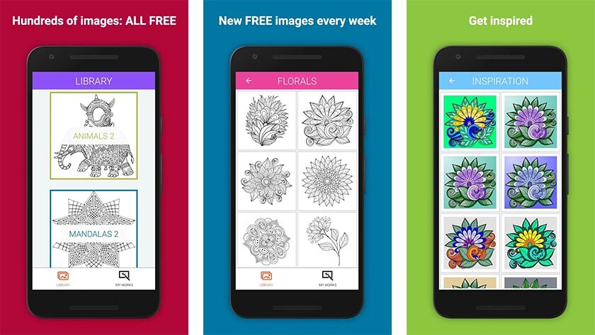 Colorify - aplikasi buku mewarnai terbaik untuk android