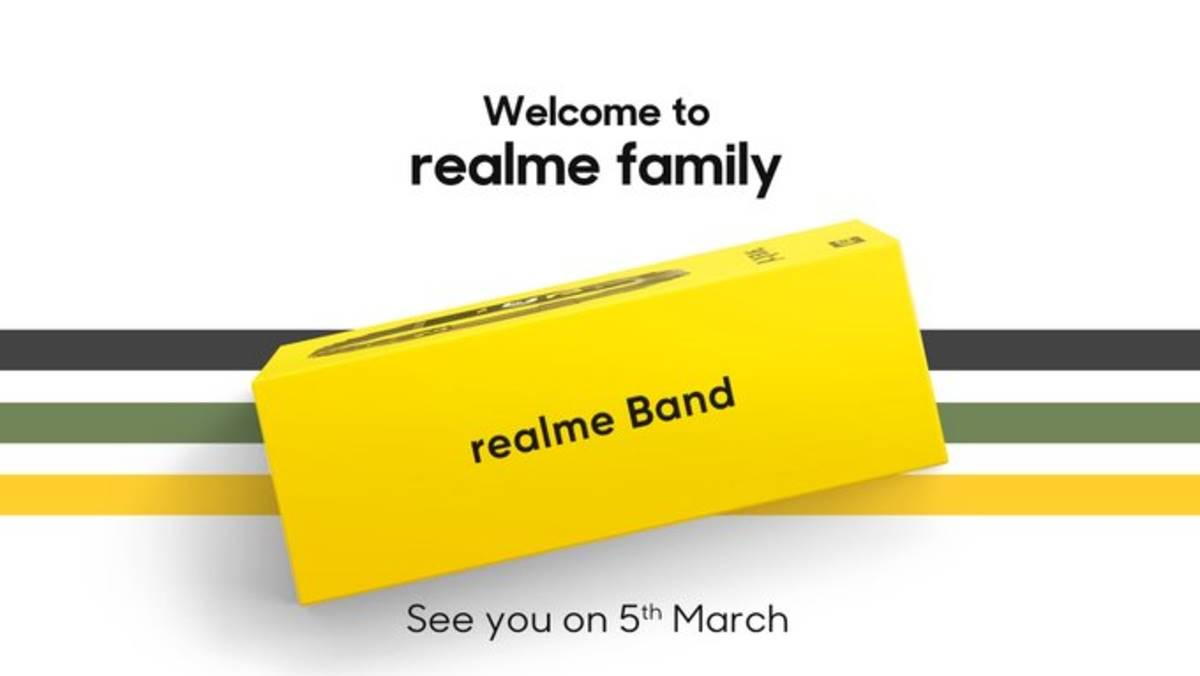 - ▷ Realme Band akan tiba pada 5 Maret dengan IP68, sensor detak jantung dan banyak lagi »- 2