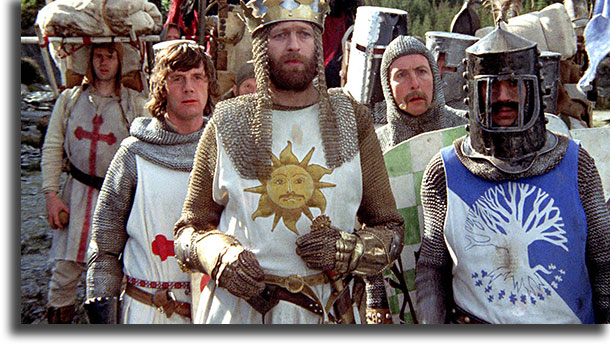 Monty Python dalam Pencarian film-film fantasi Netflix terbaik Holy Grail