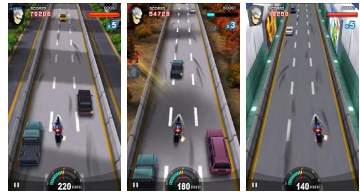 Trò chơi đua xe mô tô Moto hay nhất dành cho Android
