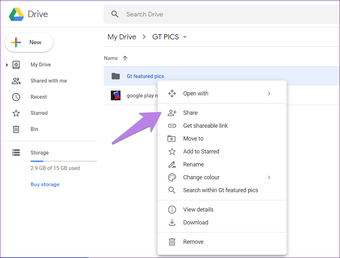 Trik kiat folder Google drive 13