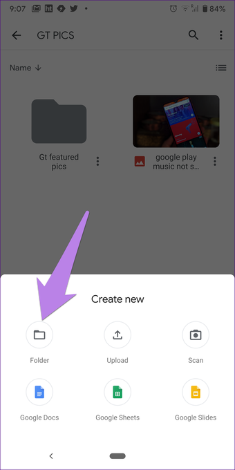 Trik kiat folder Google drive 10