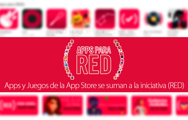 Banyak Aplikasi dan Game dari App Store bergabung dengan inisiatif (RED) 2