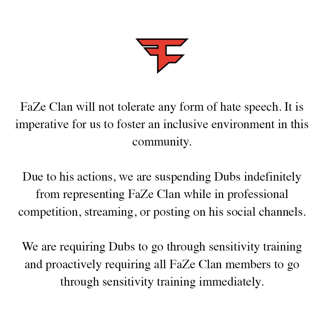 Ninja dan Tfue bereaksi terhadap kontroversi FaZe Dubs 1