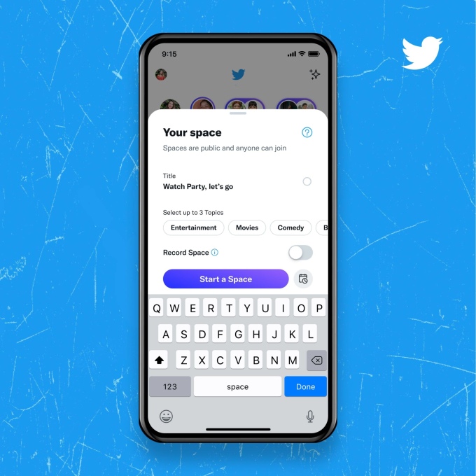 Twitter Peluncuran Perekaman Spaces untuk Pengguna iOS Terpilih 1